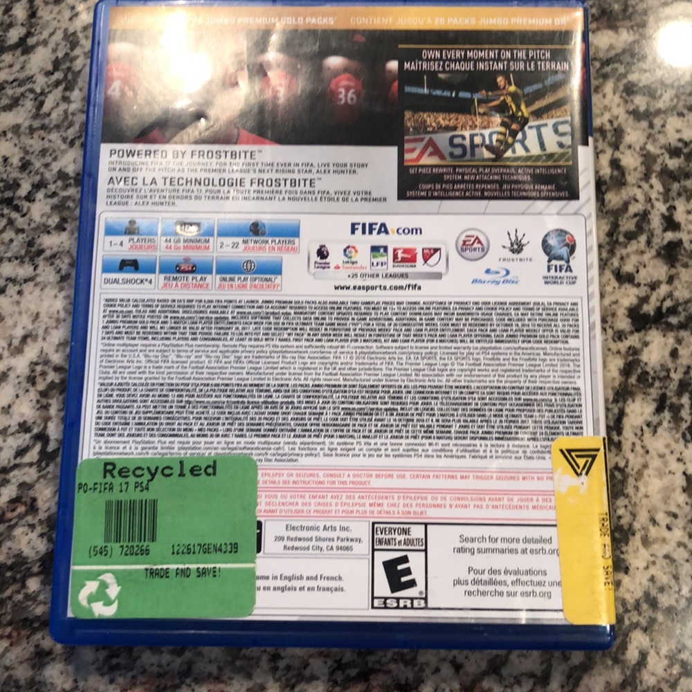 PS4 - Fifa 17 - Picture 2 of 3